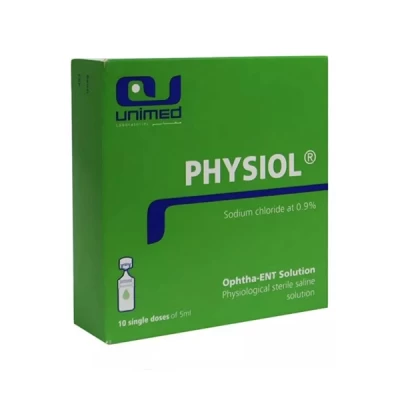 Physiol 0.9% 5ml Solution 10's