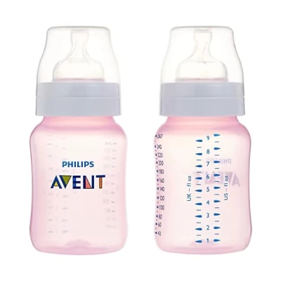Avent Anti Colic Pink 2 Bottles 260 Ml