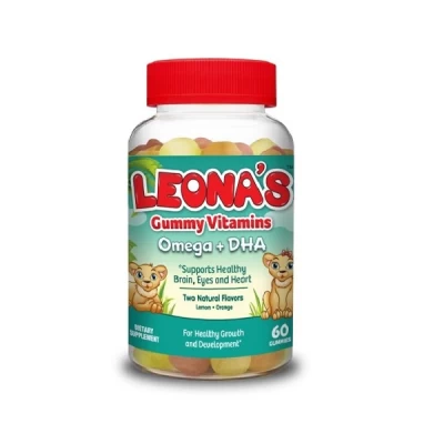 leonas gummy vit c omega+dha 60 gummies