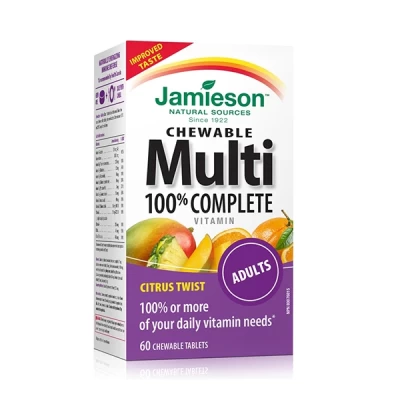 Jamieson Multivitamin For Adults 60 Chewable Tablets