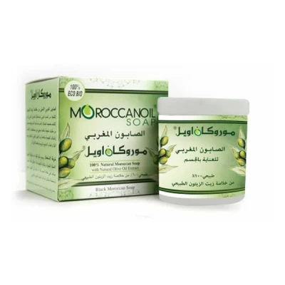 MOROCCAN OIL BATH SOAP OLIVE OIL 250ML W/LUFFA 