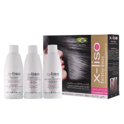 x-liso keratin qmax kit 3x100ml