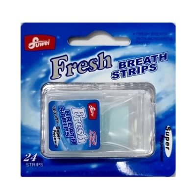 Fuwei Fresh Breath Strips Peppermint 24 Pcs