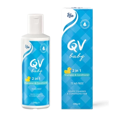 Qv Baby Shampoo & Conditioner Tears Free 500 Ml