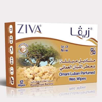 Ziva Refreshing Wipes 12 Sachet-omani Luban