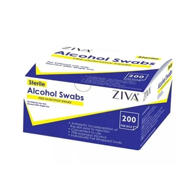 Ziva Alcohol Swab 200's