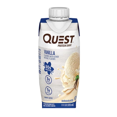 quest vanilla protein shake 325 ml