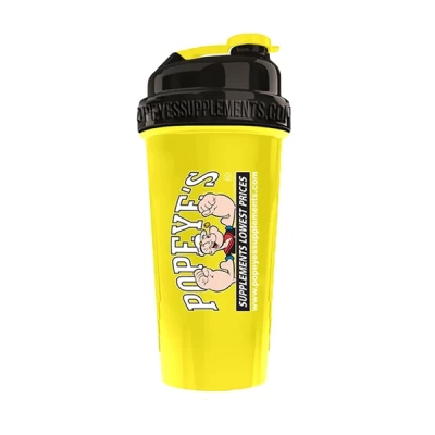 Popeye Yellow Shaker Bottle 600 Ml