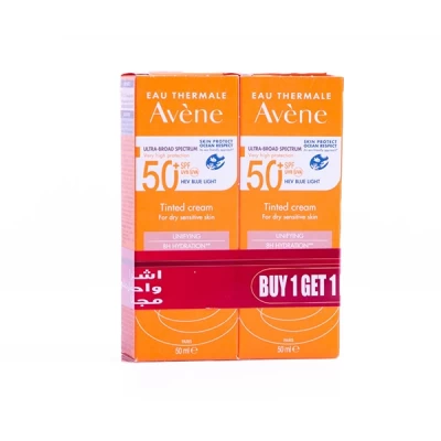 Avene Sunscreen Tinted Cream Dry Sensitive Skin ( Offer Pack )