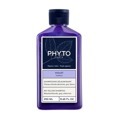 Phyto Violet Bleached Blonde, Grey, White Hair Shampoo 250 Ml