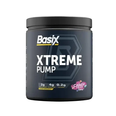 basix xtreme pump 315gm candy crush