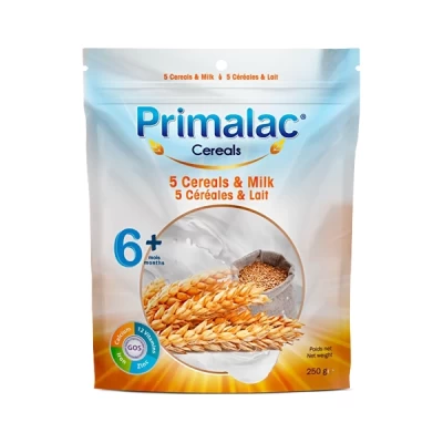 Primalac Cereals 5 Cereals & Milk  6+m 250 G