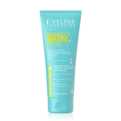 Eveline Perfect Skin Acne Peeling Mask 3*1 75 Ml