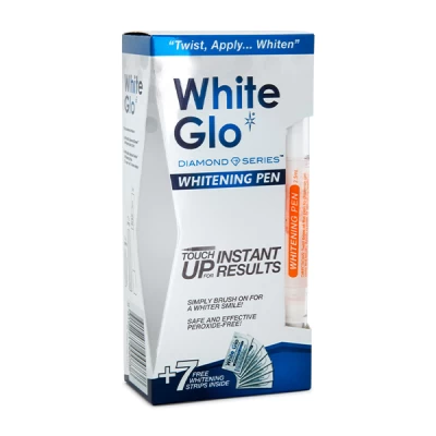 white glo whitening pen with 7 free whitening strips