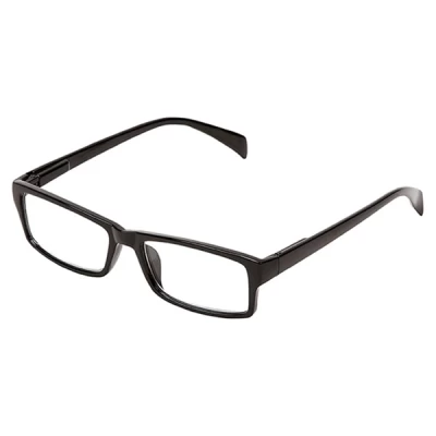Medical Reading Glass Power +1 Black & Clear