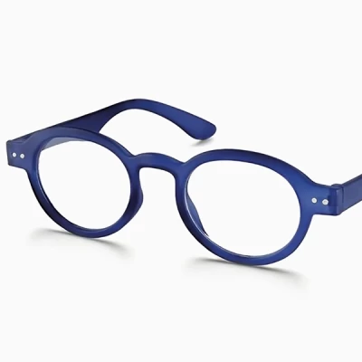 Medical Reading Glass Power +1.5 Mag Round Blue