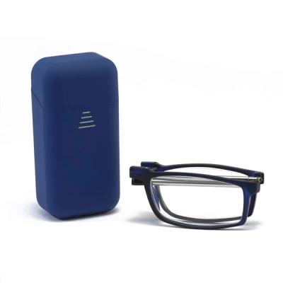 نظارة القراءة الطبية 2.5+ بلو فولدينج