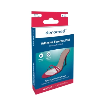 Deramed Adhesive Forefoot Pad 1 Pair One Size
