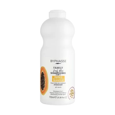 Byphasse Passion Fruits Shampoo For All Hair Types 750 Ml