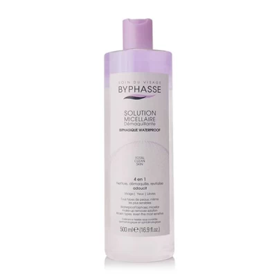 Byphasse Waterproof Micellar Makeup Remover 500 Ml