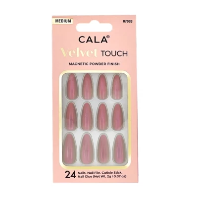 cala velvet met almond 24 nails