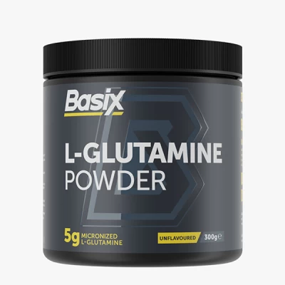 Basix L_Glutamine Powder Unflavoured 300G