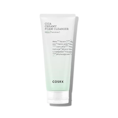 cosrx cica creamy foam cleanser 75 ml