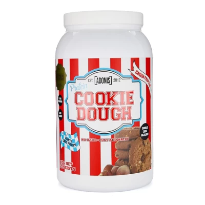 adonis protein cookie dough double choc hhazelnut 1 kg