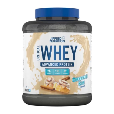 applied critical whey protein cinnamon bun 2 kg