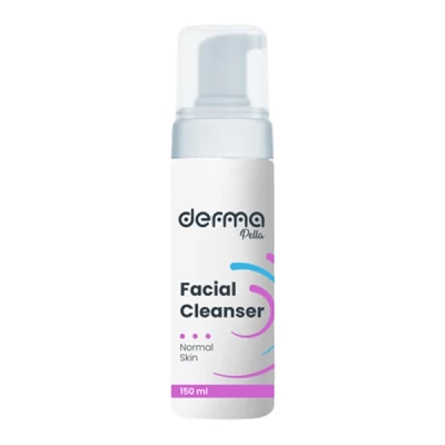 derma pella facial cleanser for normal skin 150 ml