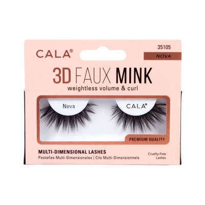 cala 3d faux mink nova lashes 35105