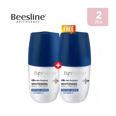 Beesline Whitening Roll On Instant White 1+1 Free