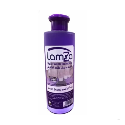 lamsa nail polish remover violet scent 105 ml