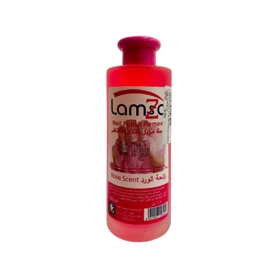 lamsa nail polish remover pink scent 105 ml