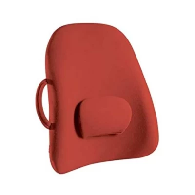 obusforme low back backrest burgundy