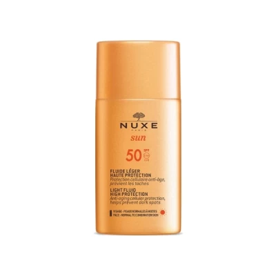 nuxe light sun fluid spf 50  50 ml 