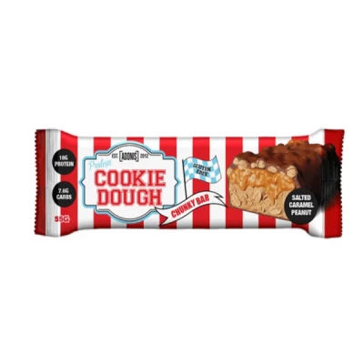 adonis protein bar cookie dough chunky salted caramel 55 g