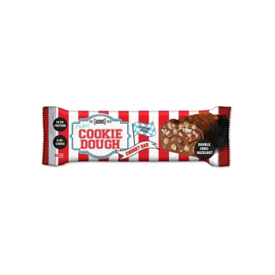 adonis protein bar cookie dough chunky double choco hazelnut 55 g