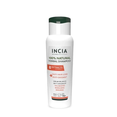 incia 100% herbal shampoo anti hair loss 275 ml 