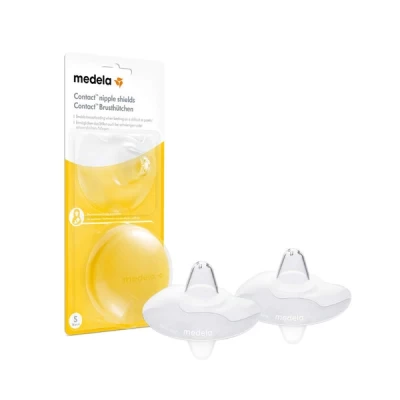 Medela Contact Nipple Shield With Storage Box Medium Size 2 Pcs
