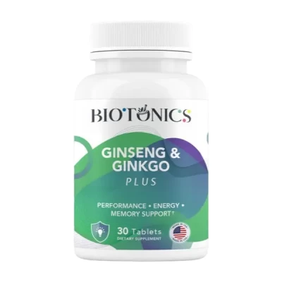 biotonics ginseng & ginkgo plus 30 tab