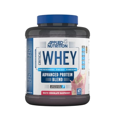 applied critical whey protein white chocolate reaspberry  2 kg