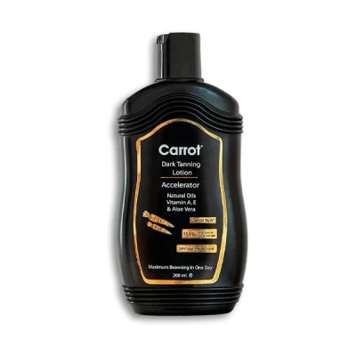 carrot solarium dark tanning lotion 200 ml