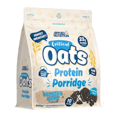 applied critical oats protein porridge cookies & cream 600 g