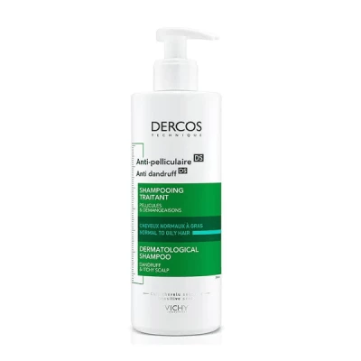 vichy dercos ds anti dandruff shampoo normal to oily hair 390 ml 