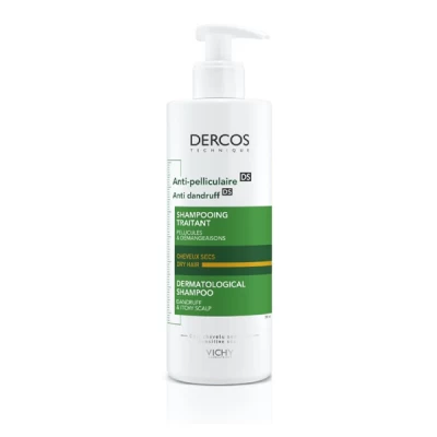 vichy dercos ds anti dandruff shampoo dry hair 390 ml 