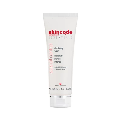 SKINCODE SOS OIL CONTROL CLARIFYING WASH 125ML