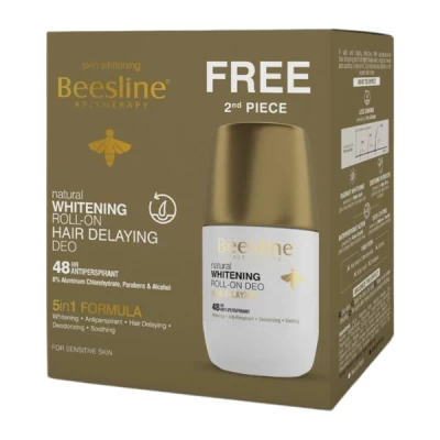 beesline deo roll on hair delay ( offer pack )