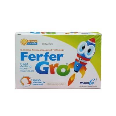 ferfer gro iron +c+b12  30 sachets 