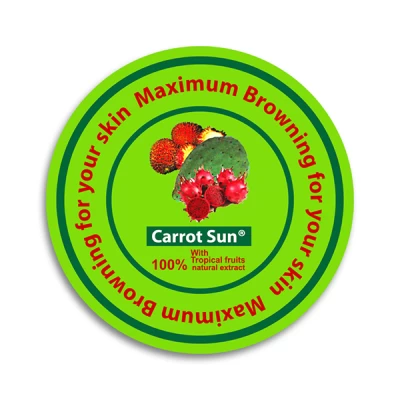 carrot tropical fruits tan cream 350 g 